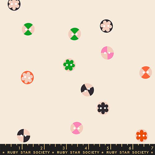 PRE-ORDER 1-800 Notion // Buttons - Shell // Ruby Star Society