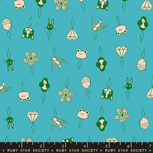 PRE-ORDER 1-800 Notion // Thread Charms - Turquoise // Ruby Star Society