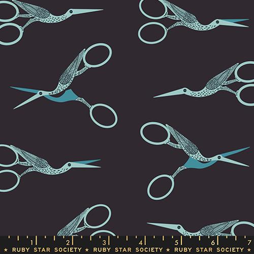 PRE-ORDER 1-800 Notion // Stork Scissors - Soft Black // Ruby Star Society