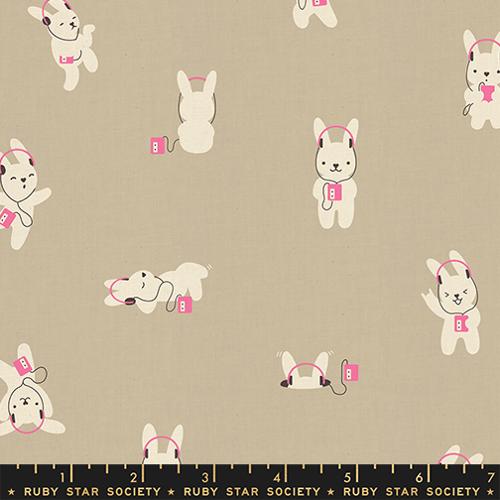 PRE-ORDER LoFi Linens  // Rabbeats - Khaki // Rashida Coleman-Hale