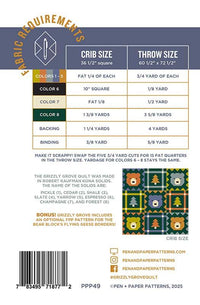 Grizzly Grove // Pen + Paper Patterns