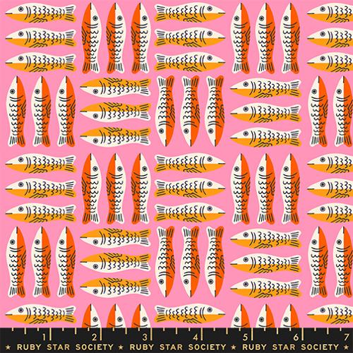 PRE-ORDER 1-800 Calico // Little Sardines - Lucky Pink // Alexia Abegg