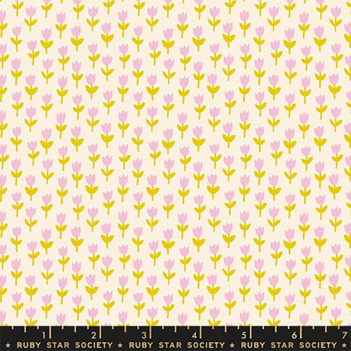 PRE-ORDER 1-800 Calico // Tulips - Natural // Alexia Abegg