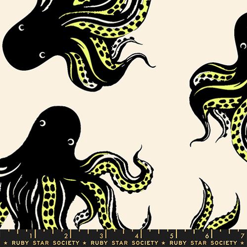 PRE-ORDER CANVAS Ink Shop // Mystery Food - Neon Yellow // Sarah Watts