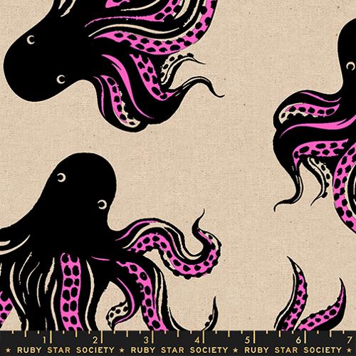 PRE-ORDER CANVAS Ink Shop // Mystery Food - Neon Pink // Sarah Watts