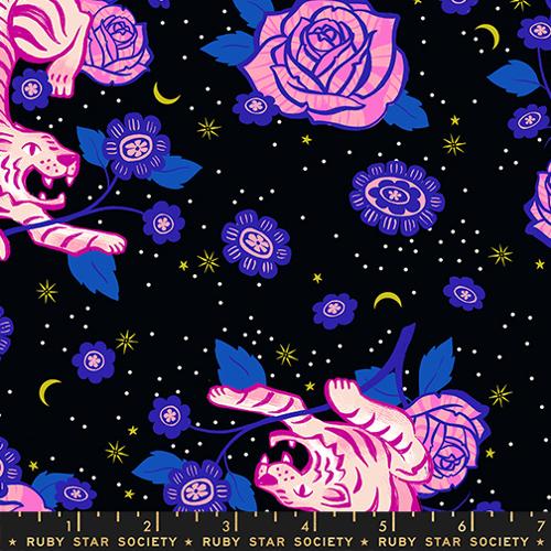 PRE-ORDER Ink Shop // Tiger Rose - Black // Sarah Watts