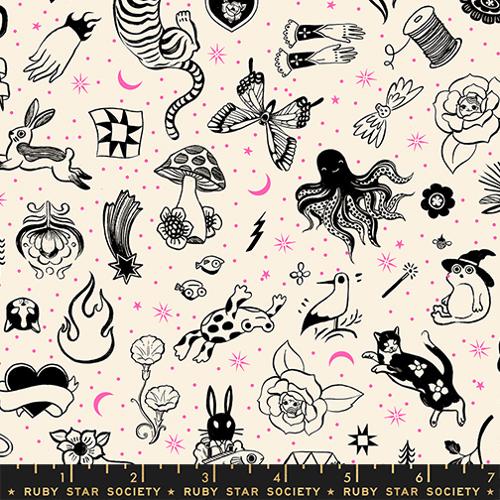 PRE-ORDER Ink Shop // Tattoo Flash - Natural // Sarah Watts