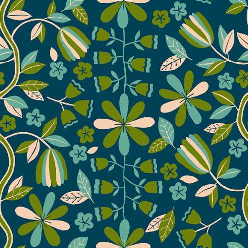 PRE-ORDER 108" Wideback Corsage -Teal // Jen Hewett