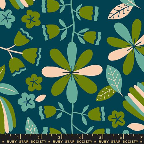 PRE-ORDER Corsage // Front Parlor - Dark Teal // Jen Hewett
