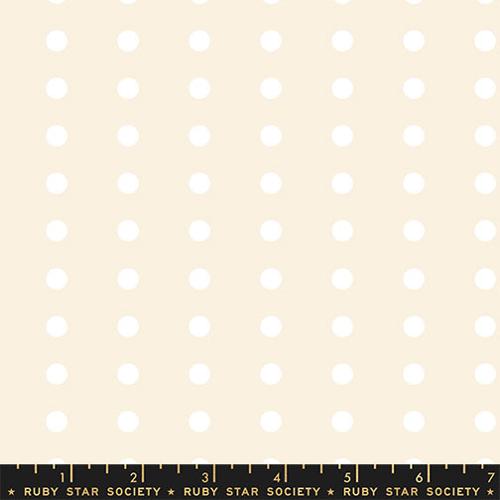 PRE-ORDER Corsage // Swatch Dots - White on Natural // Jen Hewett