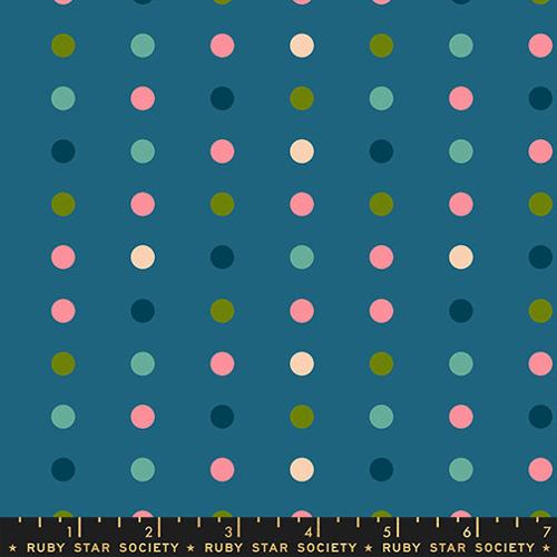 PRE-ORDER Corsage // Swatch Dots - Teal // Jen Hewett