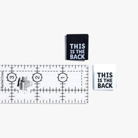 This is The Back Woven Labels // Kylie + the Machine