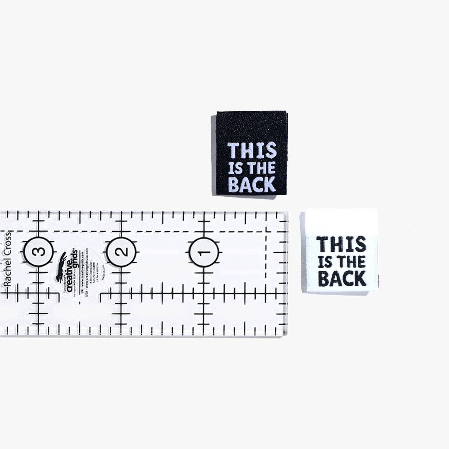 This is The Back Woven Labels // Kylie + the Machine