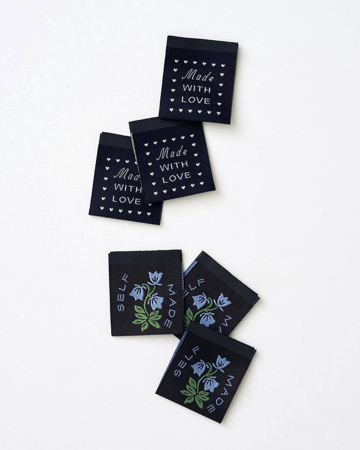Self Made Botanical Woven Labels // Matchy Matchy Sewing Club