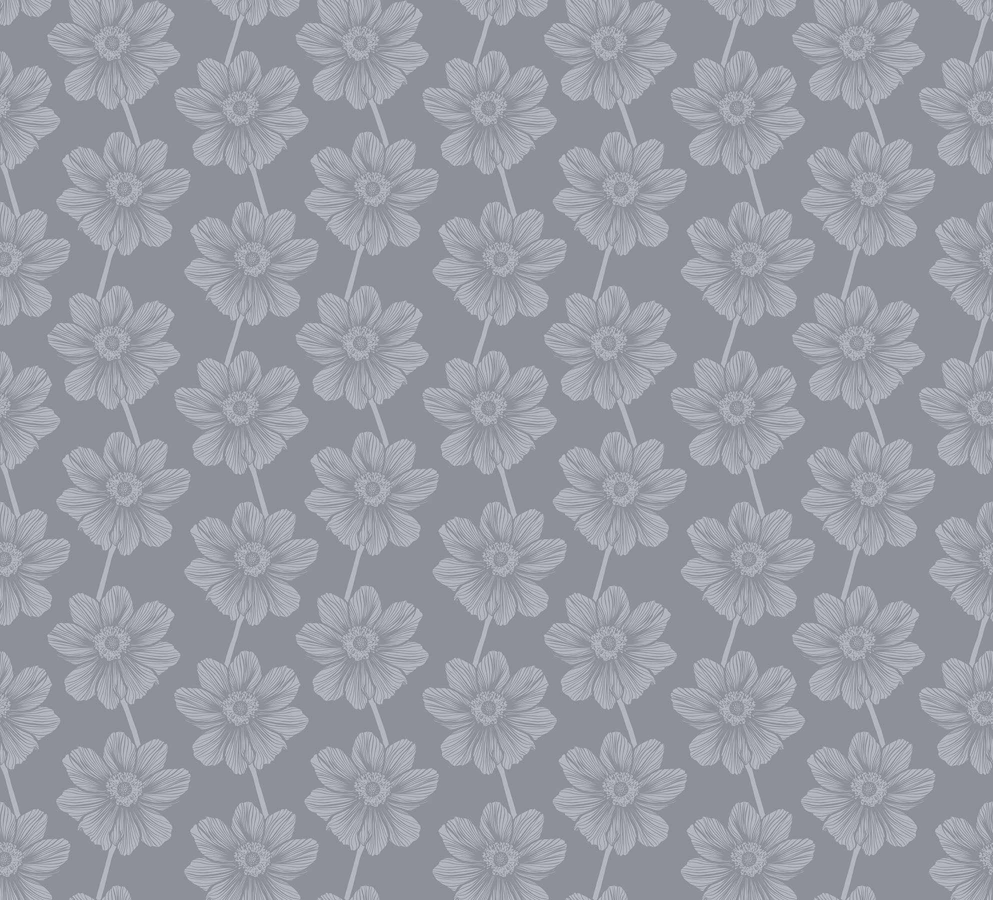 Indelible - Soft  // Anenome - Overcast // Anna Maria Textiles