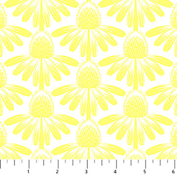 Indelible - Soft  // Coneflower - Sun // Anna Maria Textiles
