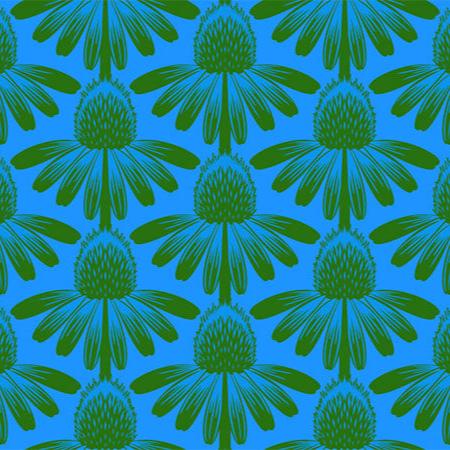 PRE-ORDER Indelible // Coneflower - Pool // Anna Maria Textiles