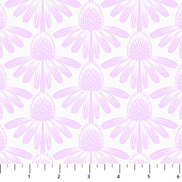 PRE-ORDER Indelible - Soft  // Coneflower - Lilac // Anna Maria Textiles