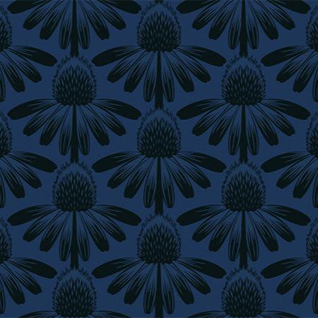 PRE-ORDER Indelible // Coneflower - Night // Anna Maria Textiles