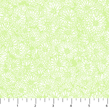 Indelible - Soft  // Mums - Spring // Anna Maria Textiles