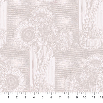 Indelible - Soft  // Sunflowers - Breath // Anna Maria Textiles