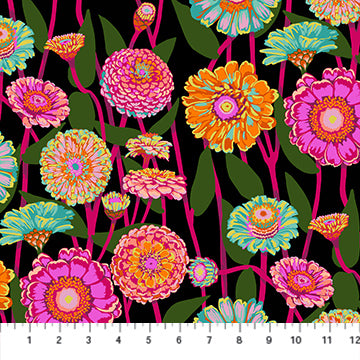 Jumpstart // Zinnia Show - Berry // Anna Maria Textiles