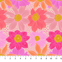 Jumpstart // Stars & Stripes - Pink // Anna Maria Textiles