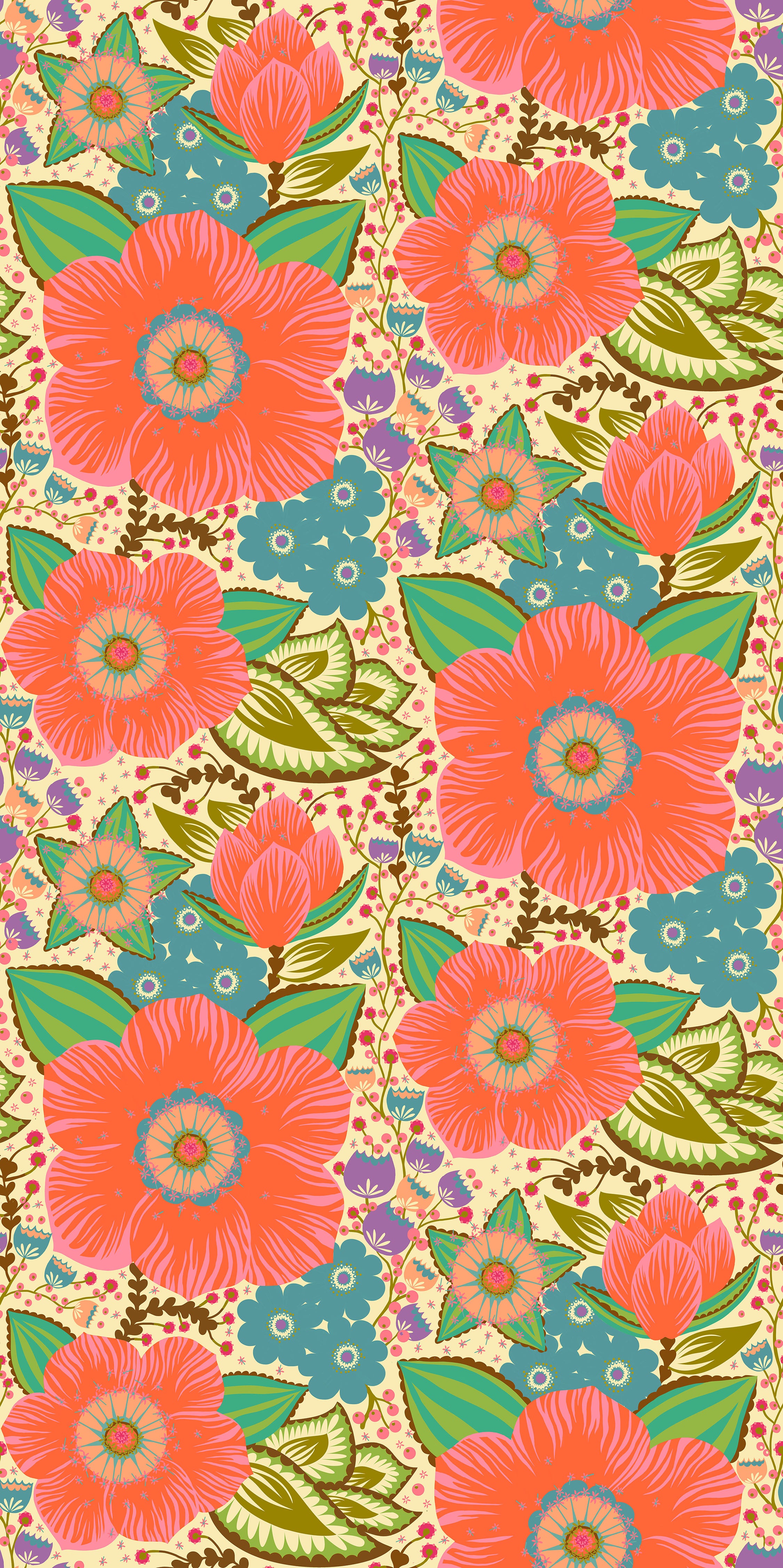 PRE-ORDER Overdressed // Honorable Mention - Coral // Anna Maria Textiles