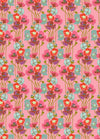 PRE-ORDER Overdressed // Pouring Poppies - Haze // Anna Maria Textiles