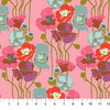 PRE-ORDER Overdressed // Pouring Poppies - Haze // Anna Maria Textiles