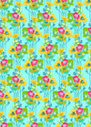 PRE-ORDER Overdressed // Pouring Poppies - Clear // Anna Maria Textiles