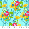 PRE-ORDER Overdressed // Pouring Poppies - Clear // Anna Maria Textiles