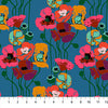 PRE-ORDER Overdressed // Pouring Poppies - Paint // Anna Maria Textiles