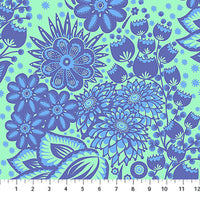 PRE-ORDER Overdressed // Totem - Blue // Anna Maria Textiles