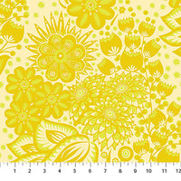 PRE-ORDER Overdressed // Totem - Yellow // Anna Maria Textiles