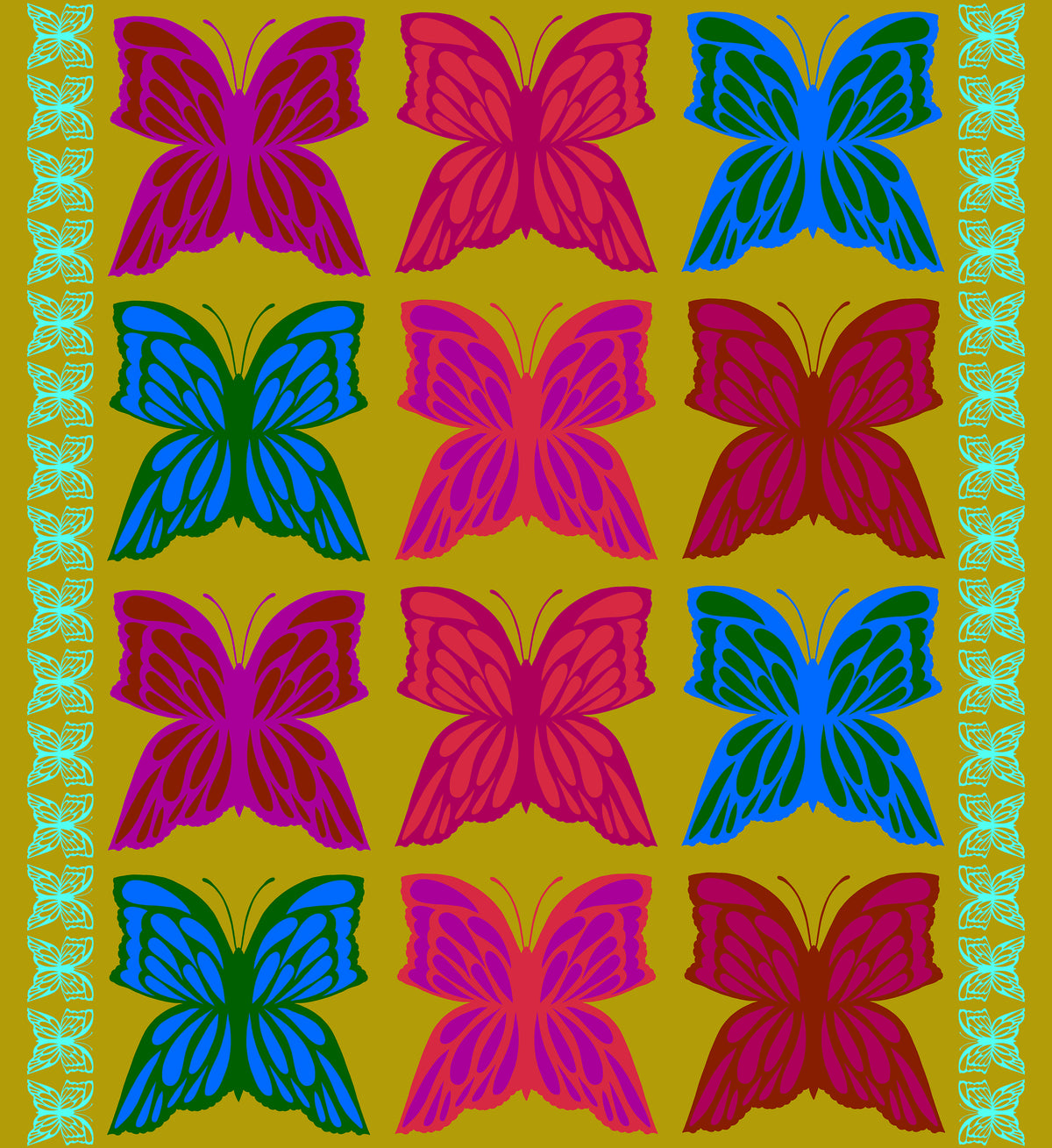 PRE-ORDER Overdressed // 6 'O Clock - Bohemian  // Anna Maria Textiles