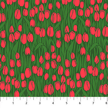 PRE-ORDER Clean Cut // Audience - Red // Anna Maria Textiles