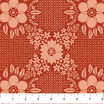 PRE-ORDER Sunseekers // Embroidery - Tomato // Anna Maria Textiles