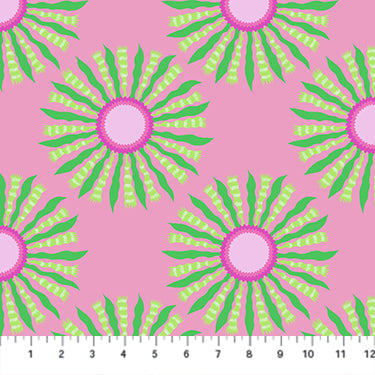 PRE-ORDER Sunseekers // Ribbon Rays - Bubblegum // Anna Maria Textiles