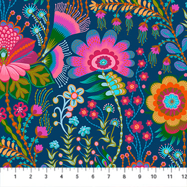 PRE-ORDER Sunseekers // Seeking - Prussian // Anna Maria Textiles