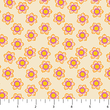 PRE-ORDER Sunseekers // Twinkling - Buttermilk // Anna Maria Textiles