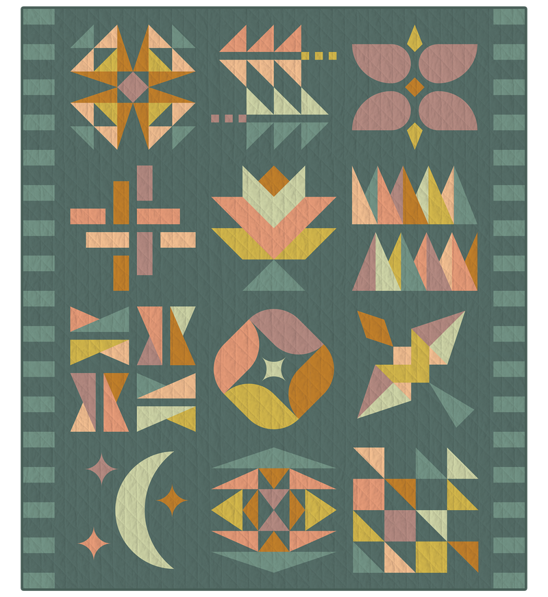 Hand + Soul 2026 Block of the Month Enchanted Forest Kit