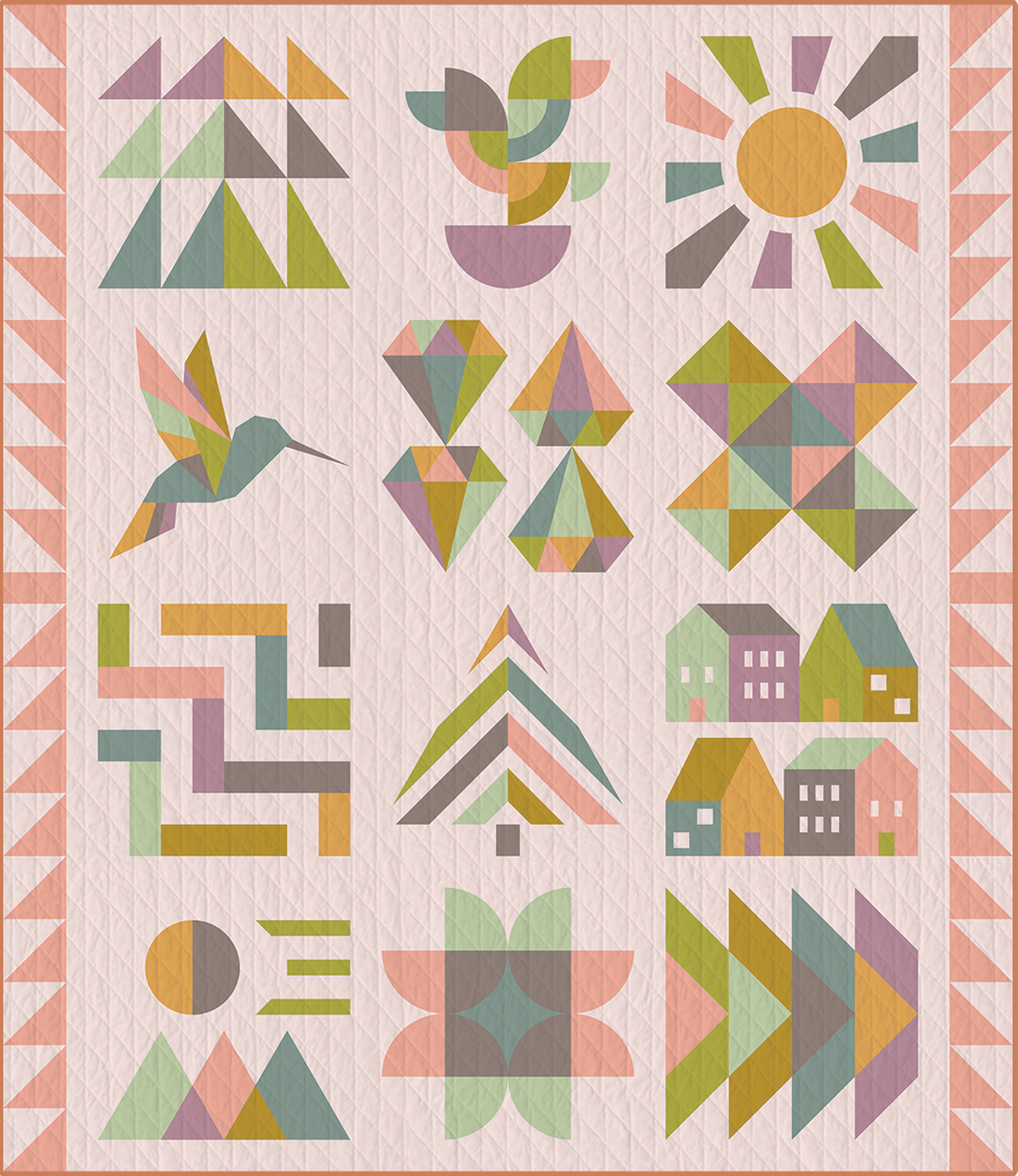 2027 Hand + Soul Block of the Month Summer Meadow Kit