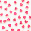 Pink Sweet Heart Small 5/8" Buttons by Sarah Hearts