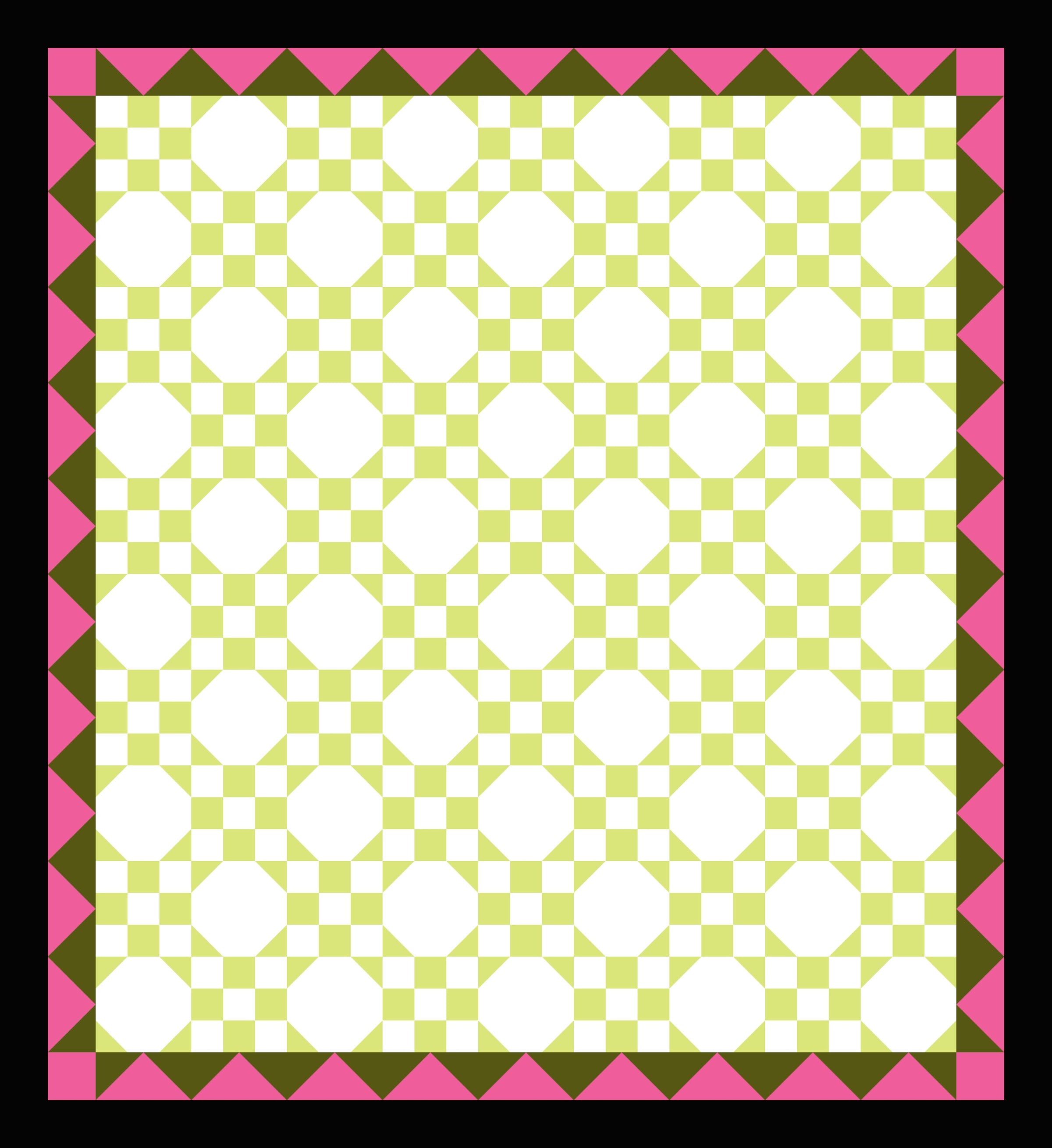 Barrett Citrus Quilt Kit // Then Came June