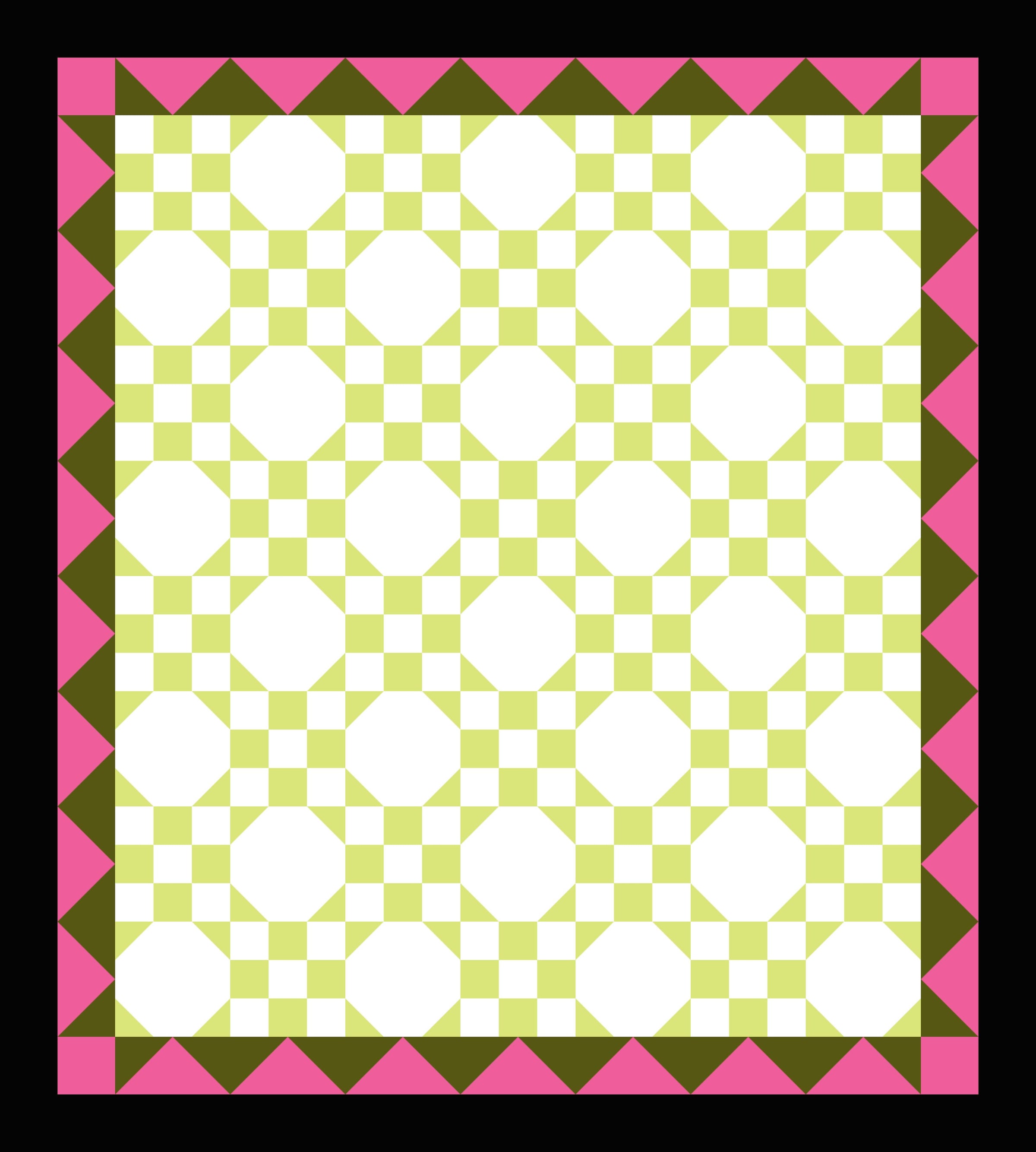 Barrett Citrus Quilt Kit // Then Came June