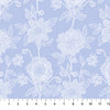 Silhouette // Stitched Dahlia - Cornflower // Anna Maria Textiles