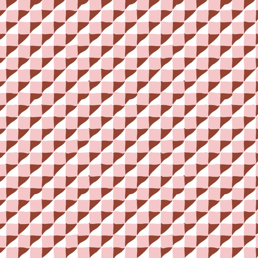 PRE-ORDER House Mouse // Geometric - Pink // Louise Cunningham