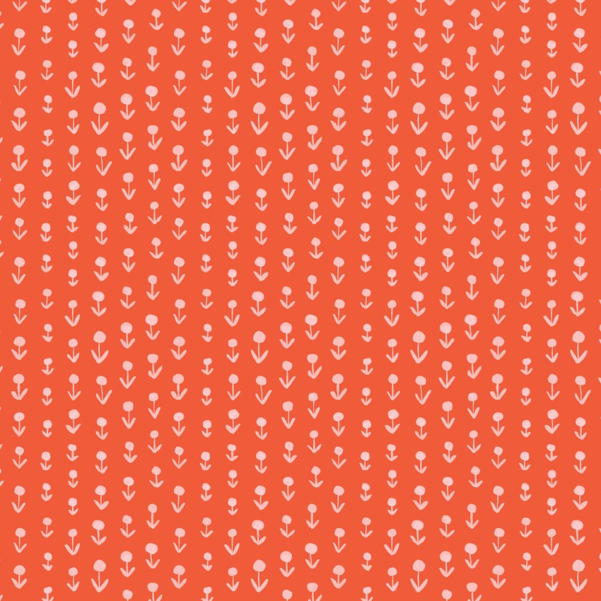 PRE-ORDER House Mouse // Ditsy - Red // Louise Cunningham