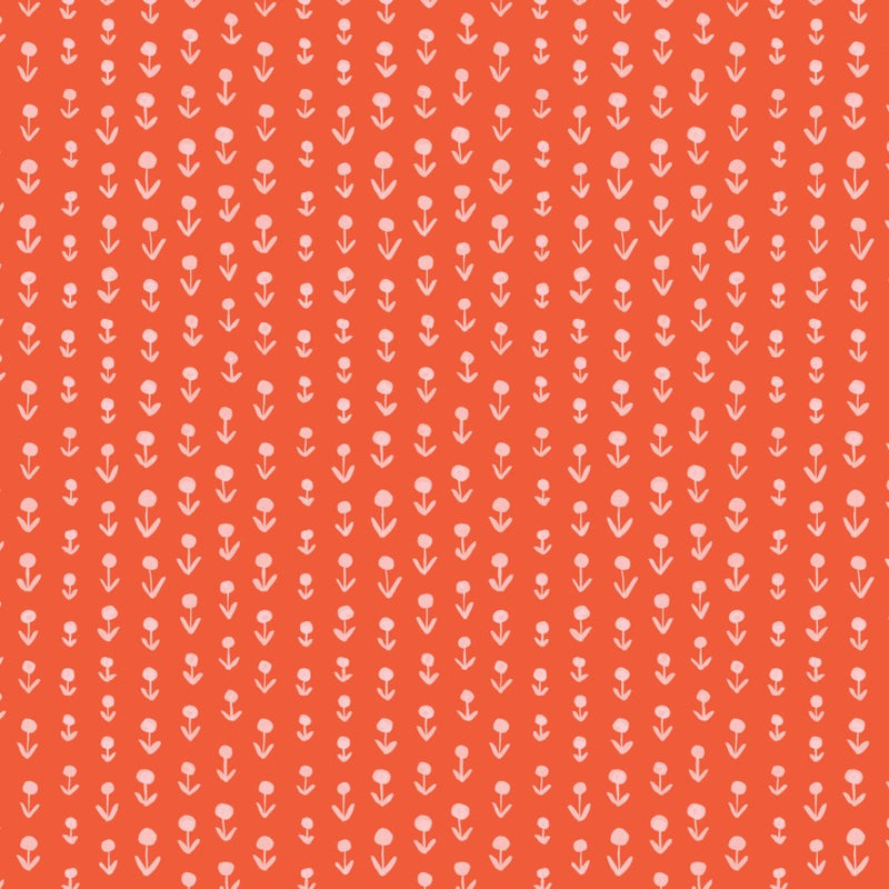 PRE-ORDER House Mouse // Ditsy - Red // Louise Cunningham